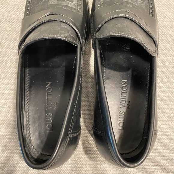 Louis Vuitton Leather Loafer Slip On Mens - Picture 7 of 13